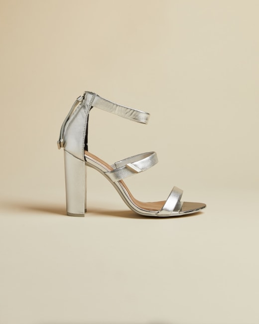 ted baker silver sandals