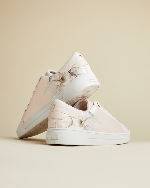 pale pink womens trainers