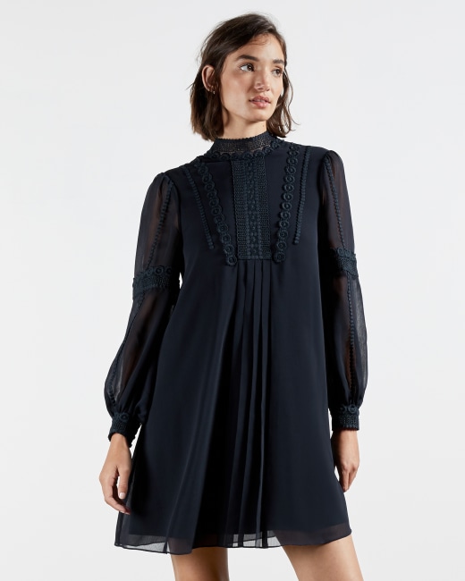 lace tunic dress