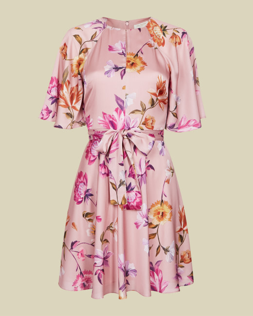 pink tea dress uk