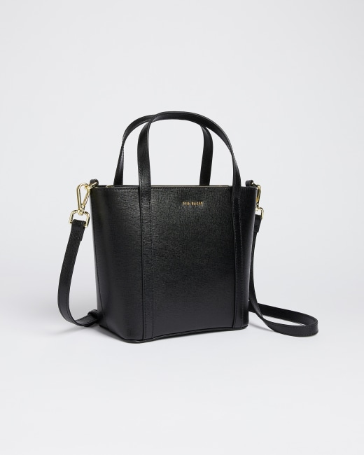 black saffiano bag