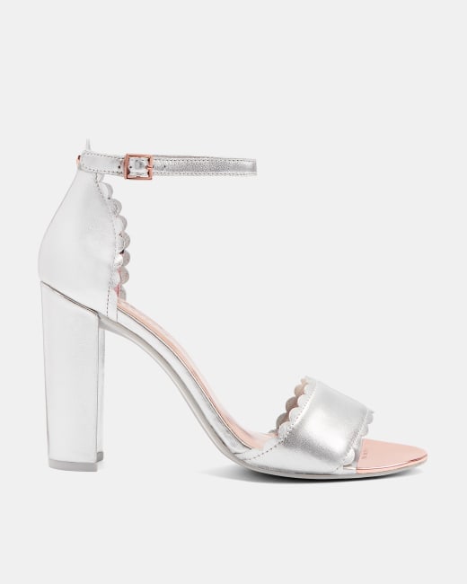 ted baker silver shoes