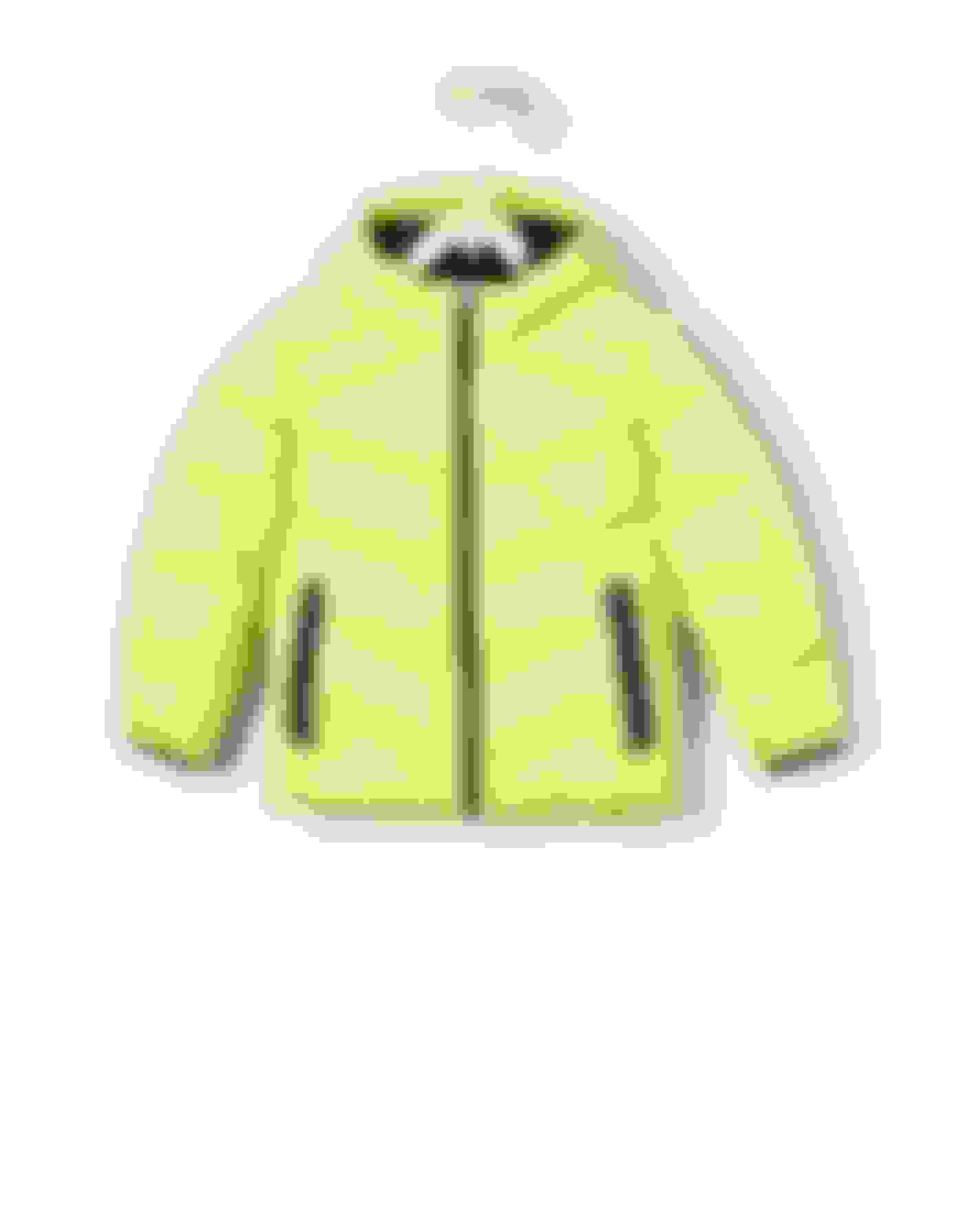 Lime Hooded mock down padded coat Ted Baker