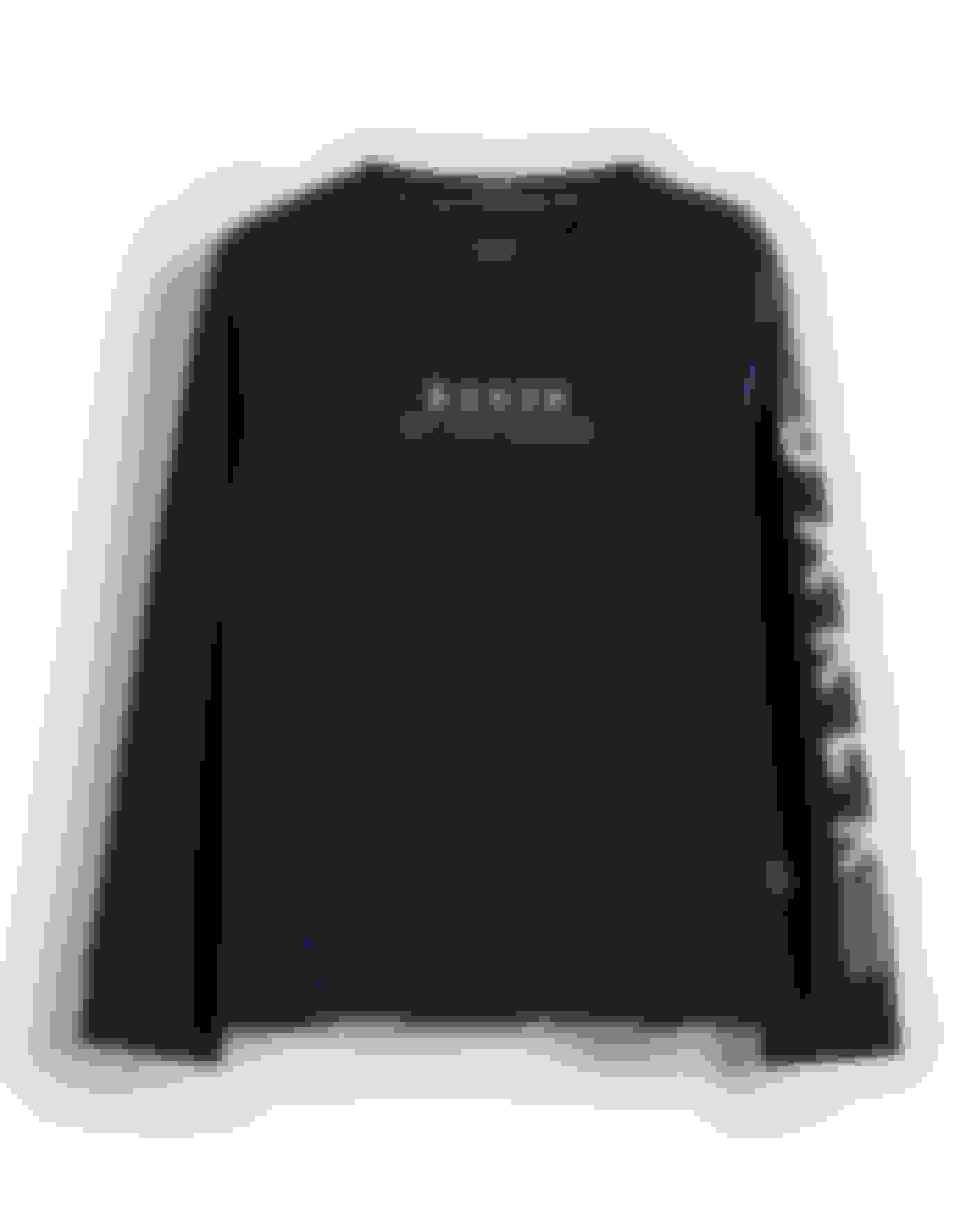 Navy Long Sleeve Branded Crew Neck T-Shirt Ted Baker