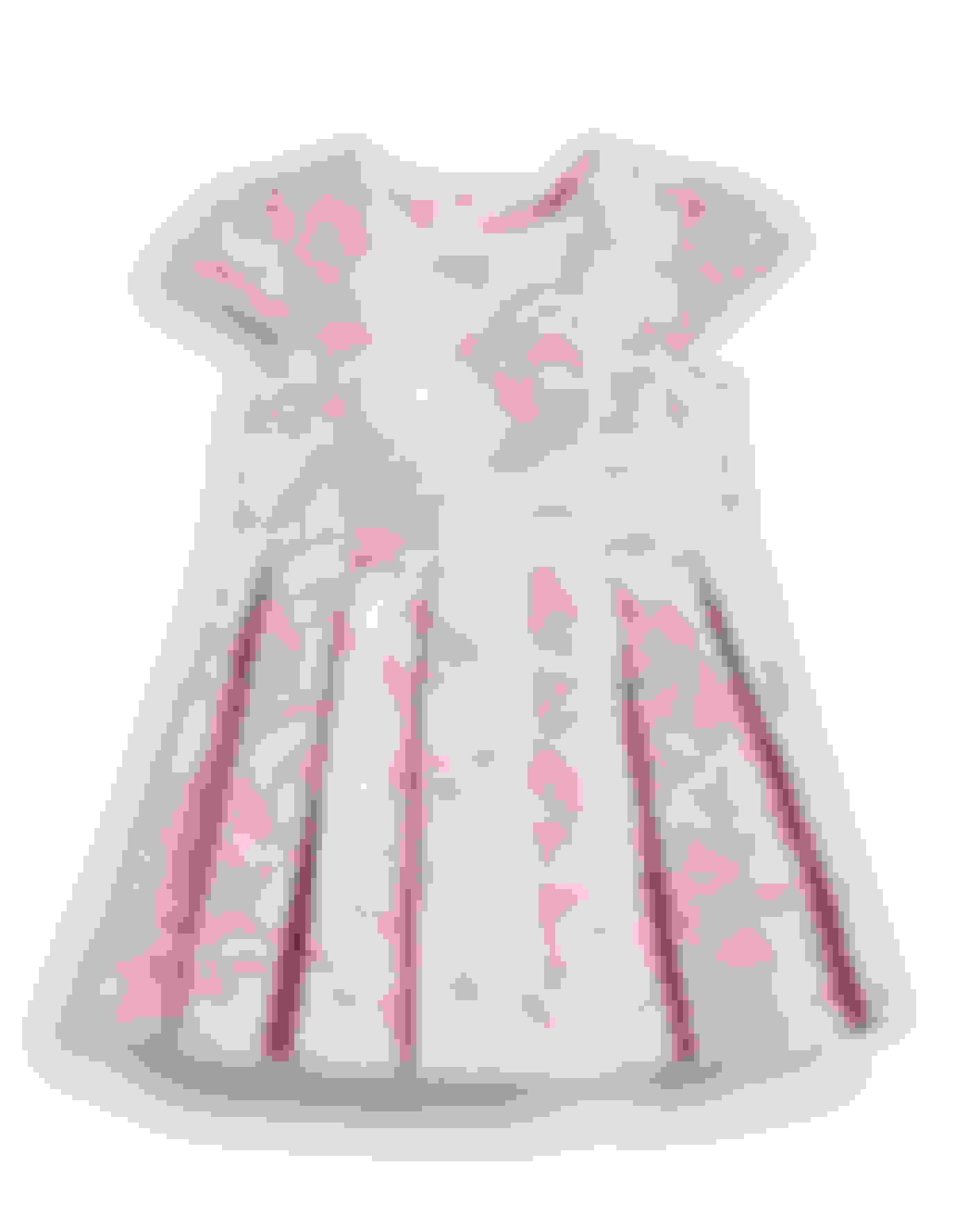 Light Pink Jacquard Full Skirted Dress Ted Baker