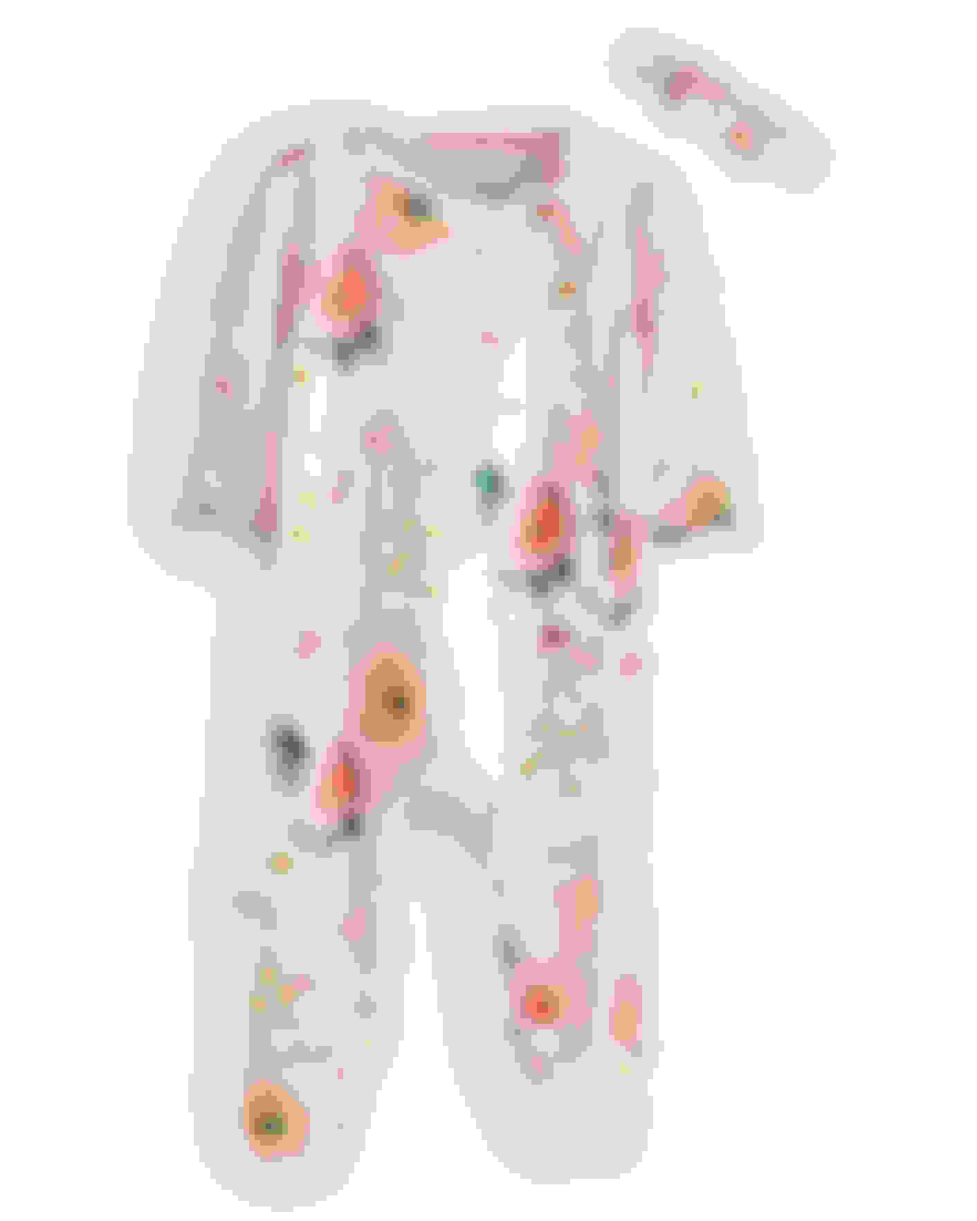Rose Pyjama et bandeau imprimé floral Ted Baker