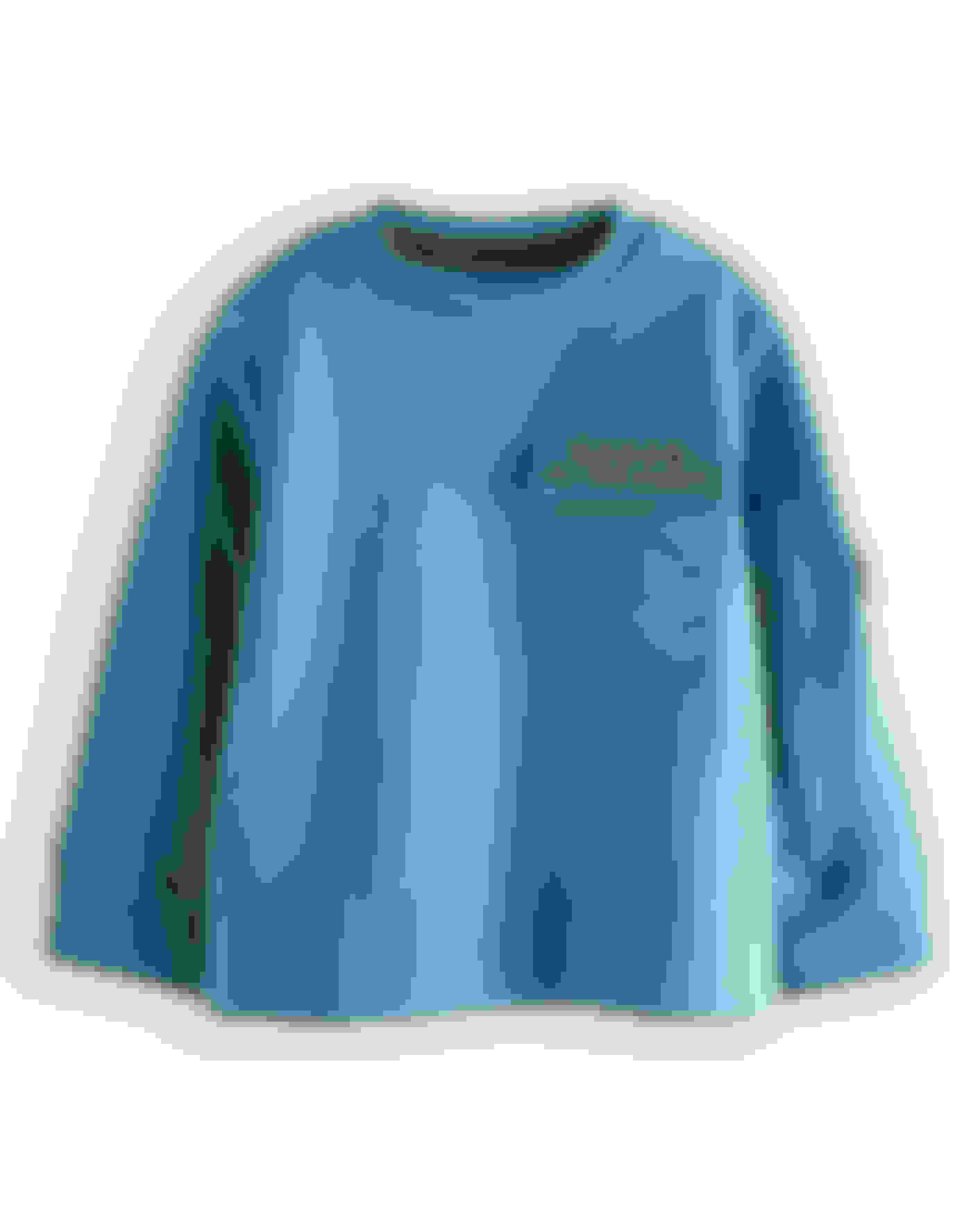 Blue Pocket Long Sleeve T-Shirt Ted Baker