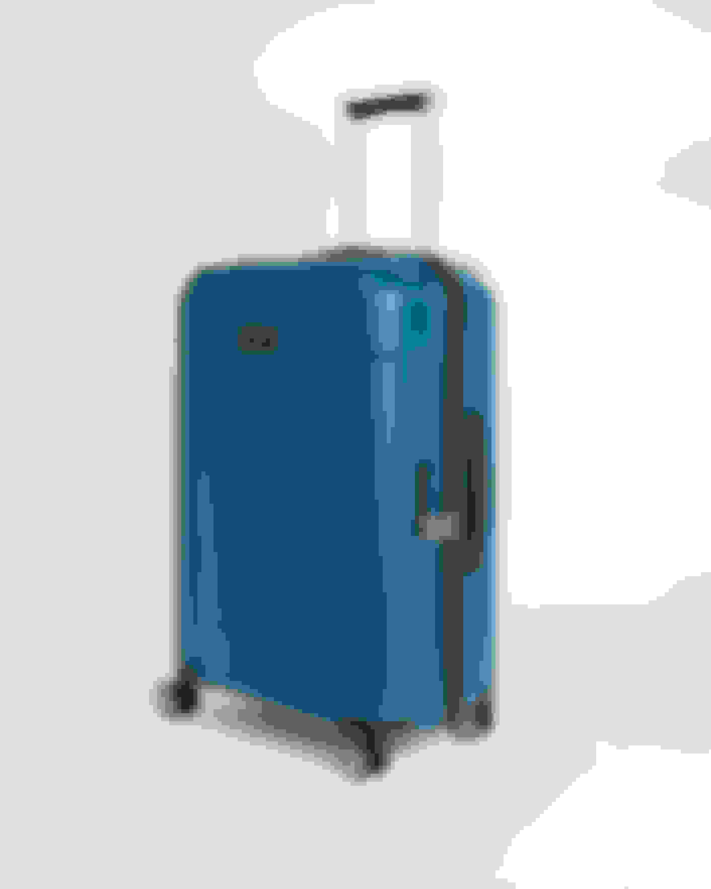 Blue Wheeled Trolley Suitcase 69x46x28cm Ted Baker