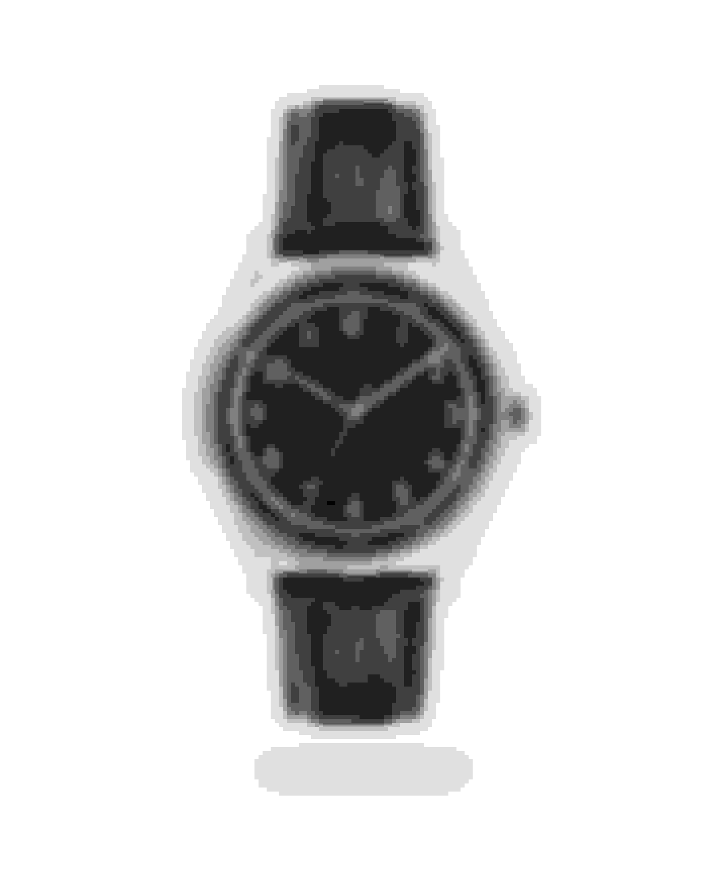 Black Leather strap watch Ted Baker