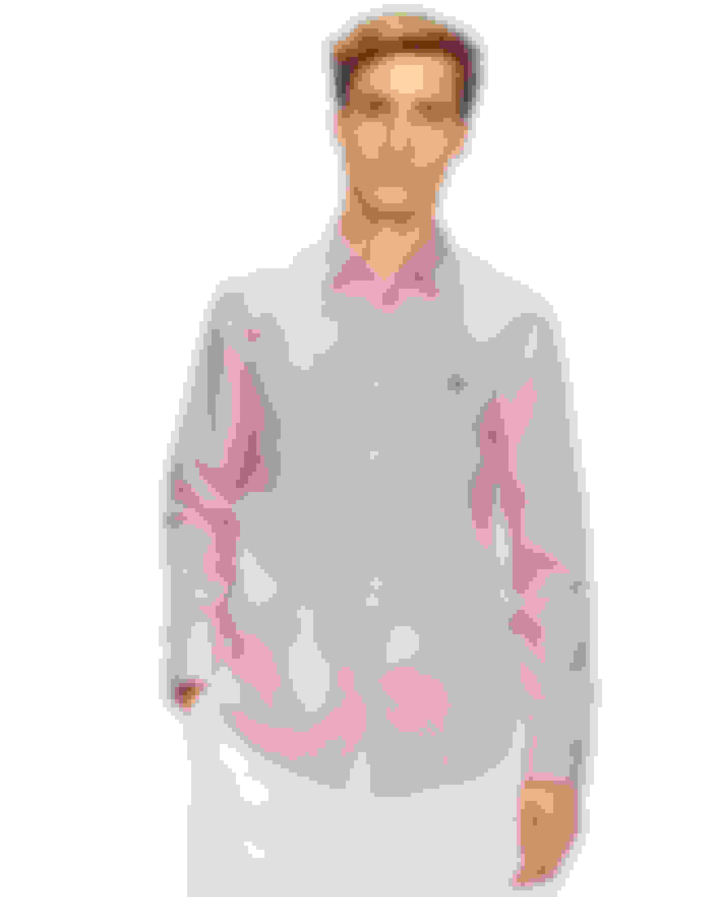 Pink Poplin Shirt Ted Baker