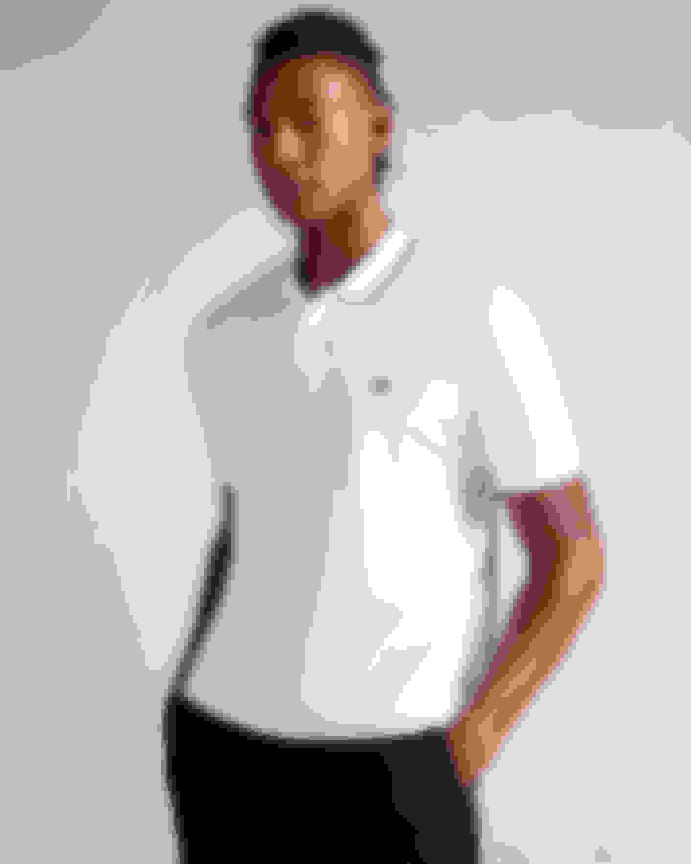 White Short Sleeve Polo Shirt Ted Baker