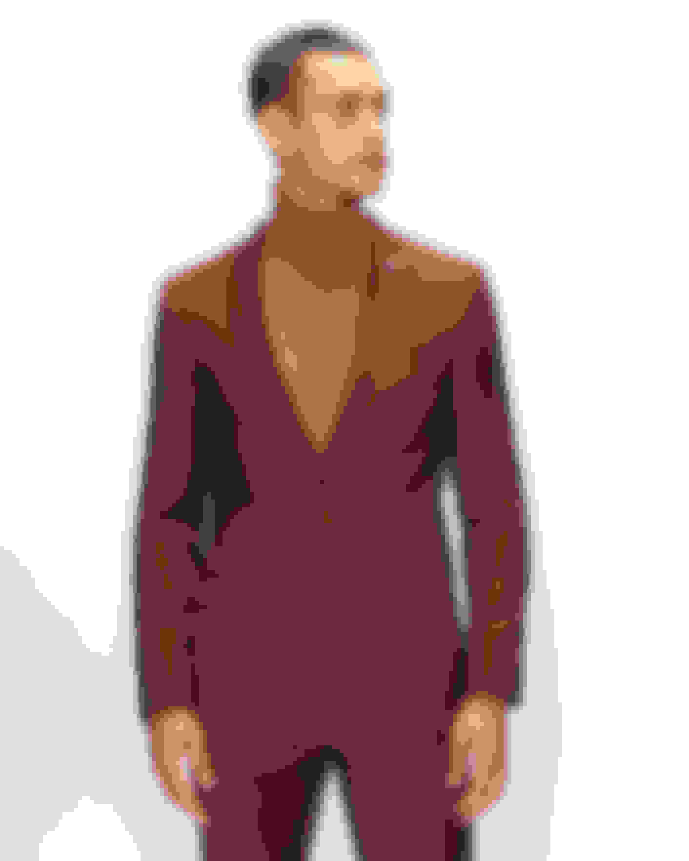 Brown Slim Fit Wool Suit Jacket Ted Baker