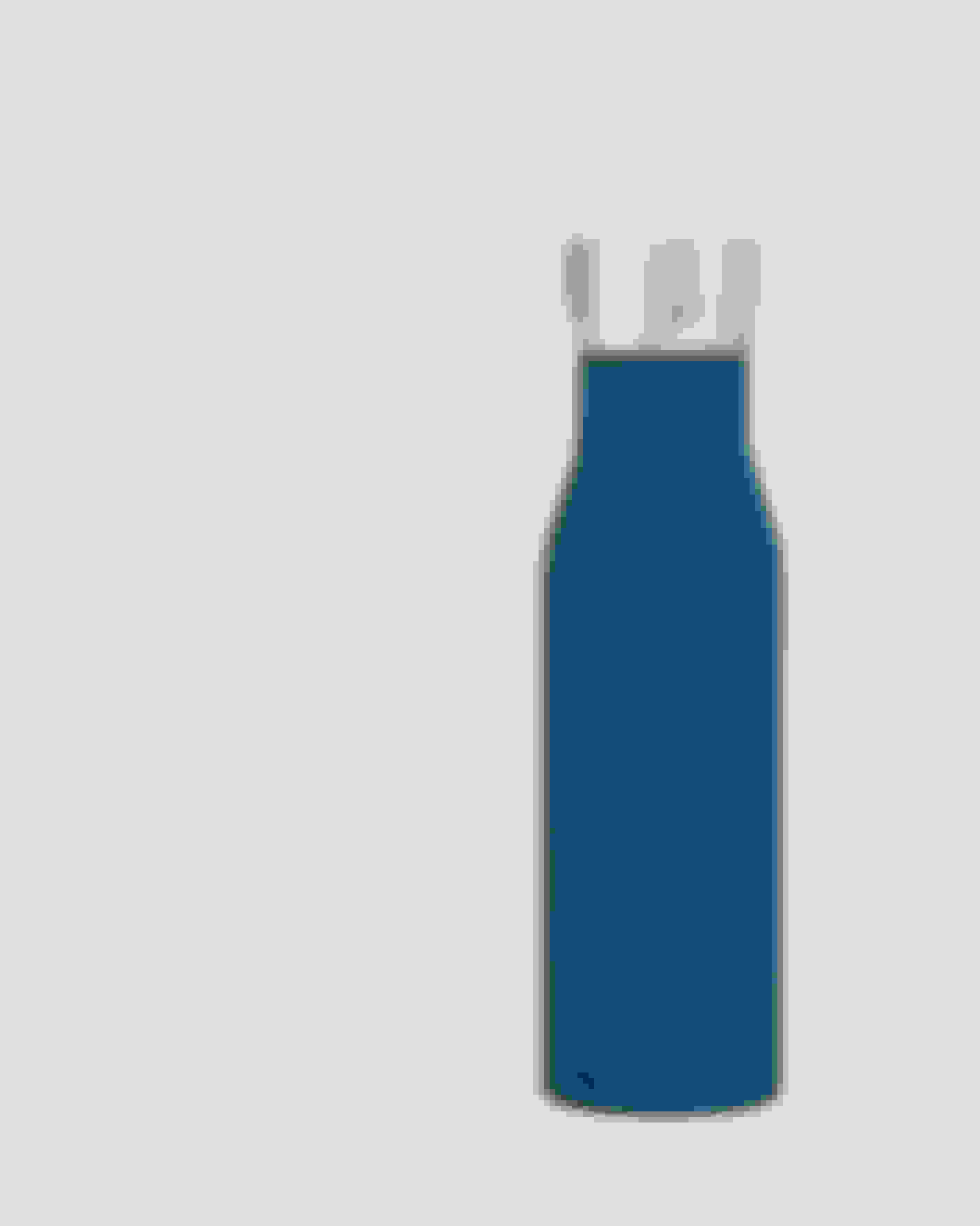 Blaugrün Wasserflasche aus Edelstahl 450ml Ted Baker