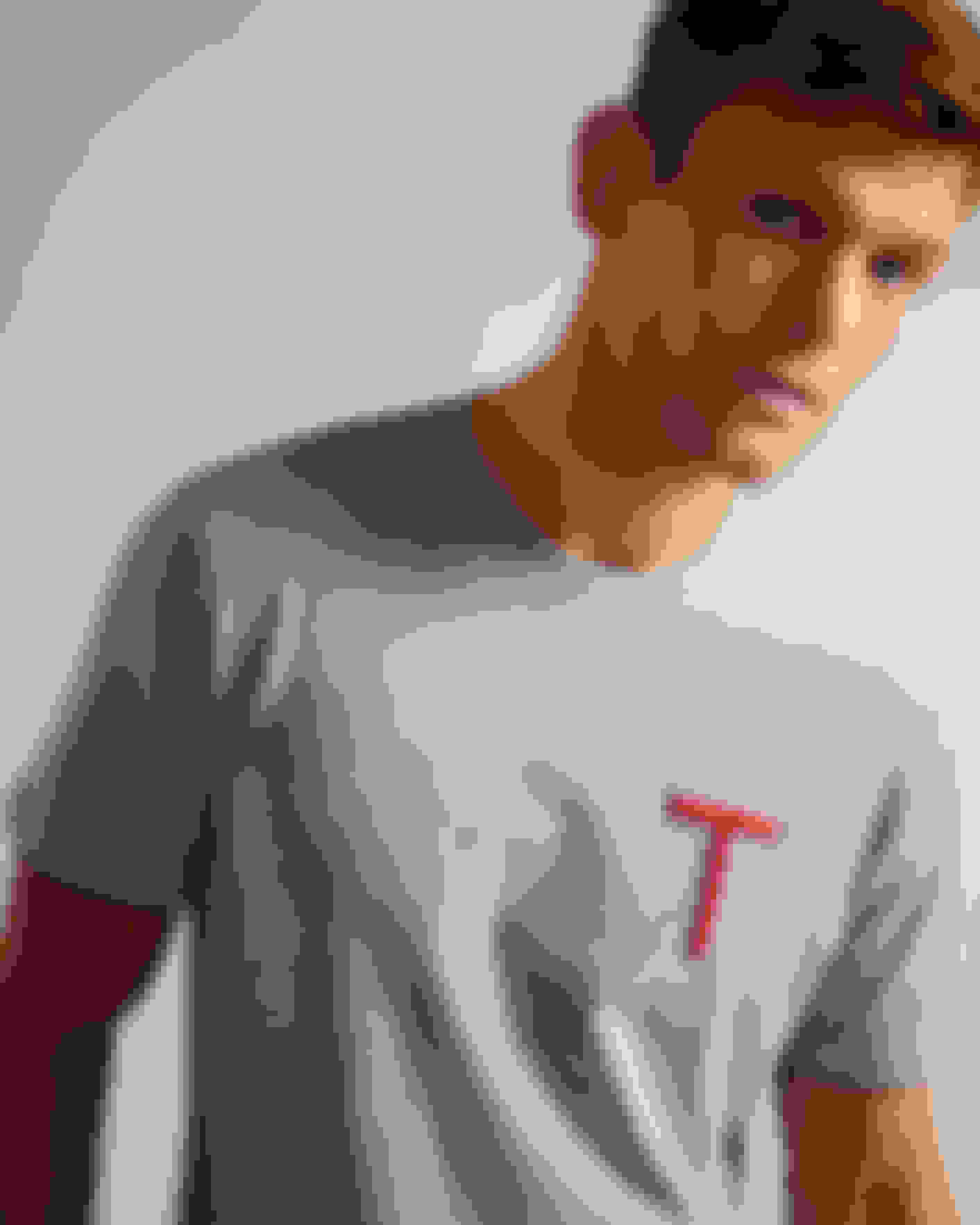 Gris Camiseta College T Ted Baker