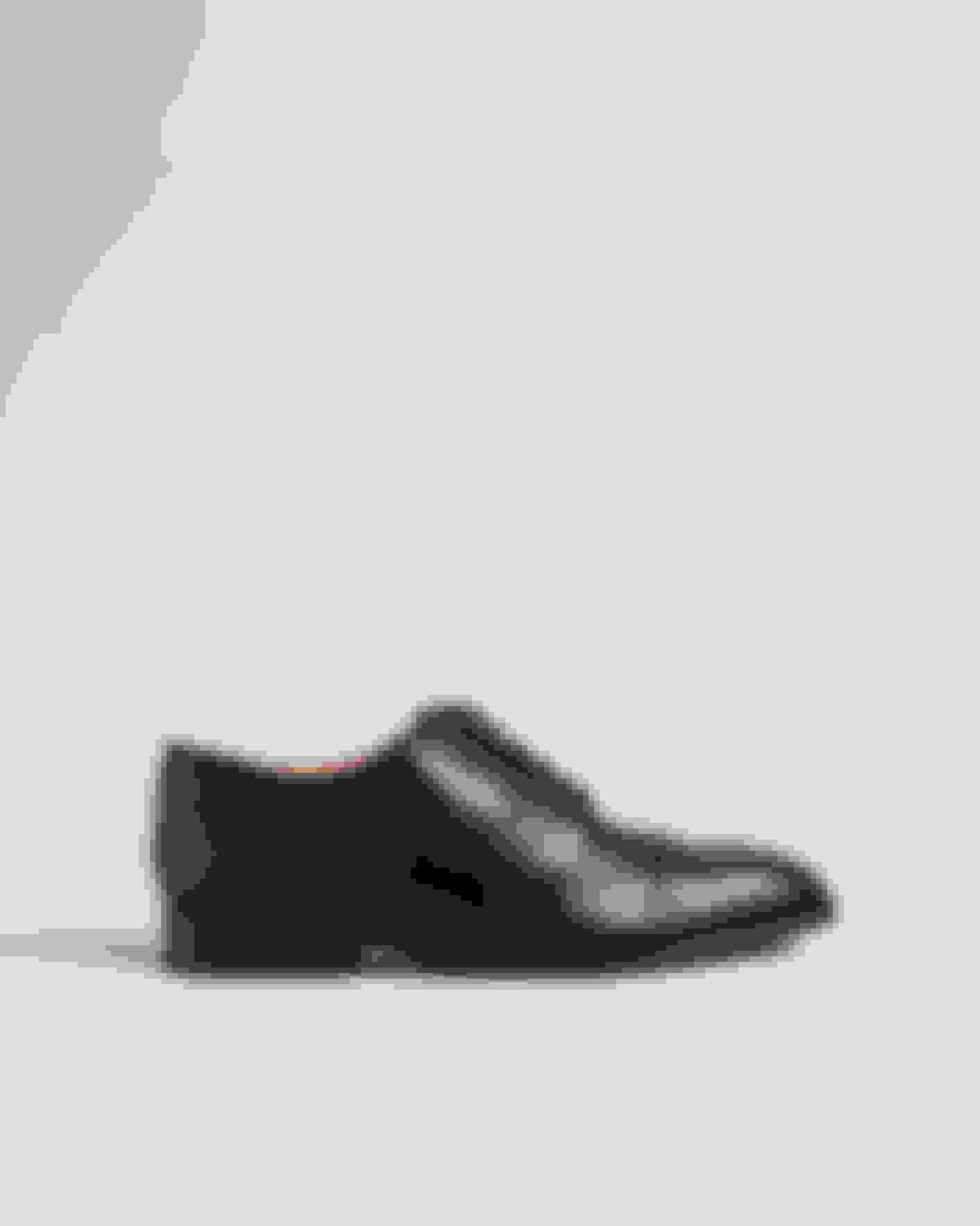 Negro Zapatos De Piel Picados Ted Baker