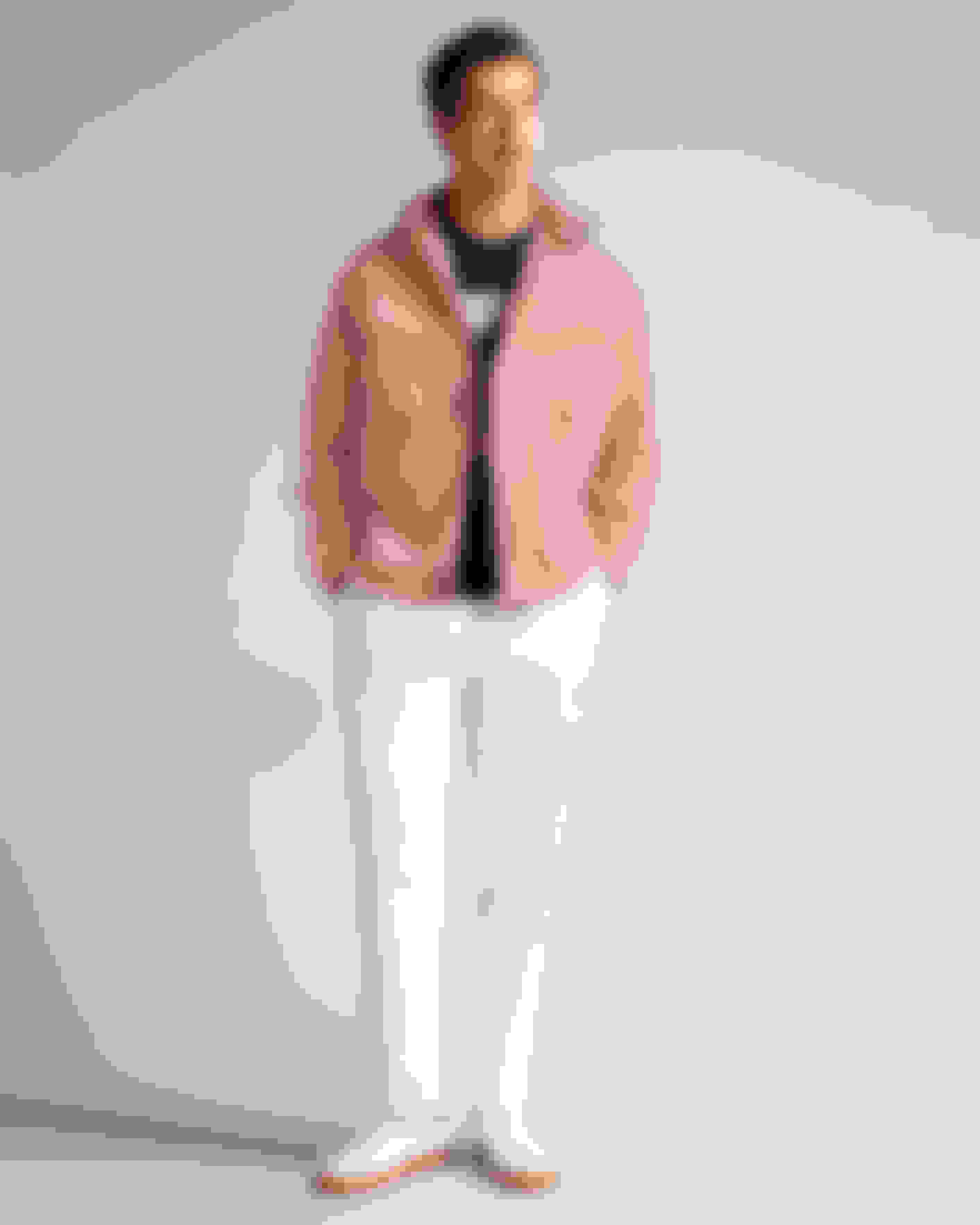 Medium Pink Lightweight Hooded Jacket Ted Baker