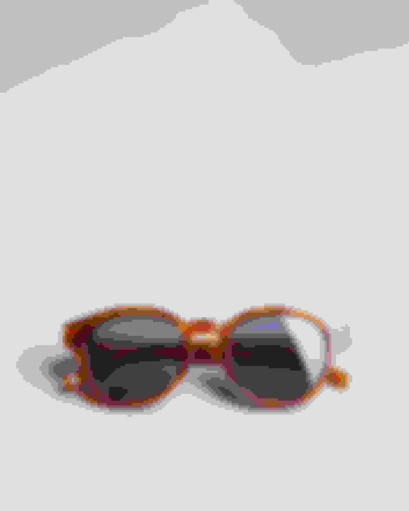 Tortoiseshell Acetate Round Frame Sunglasses Ted Baker