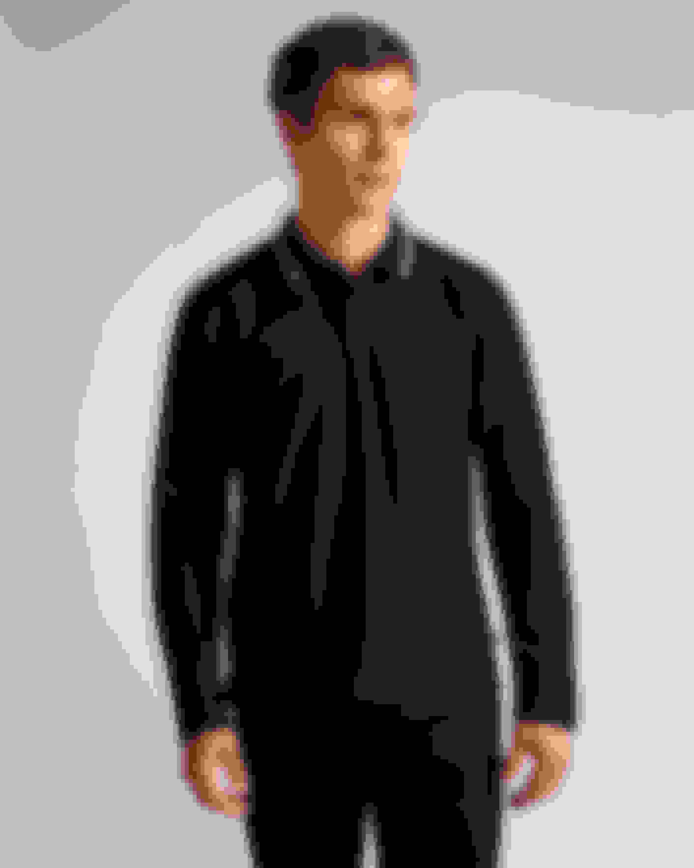Black Long Sleeve Argyle Polo Shirt Ted Baker