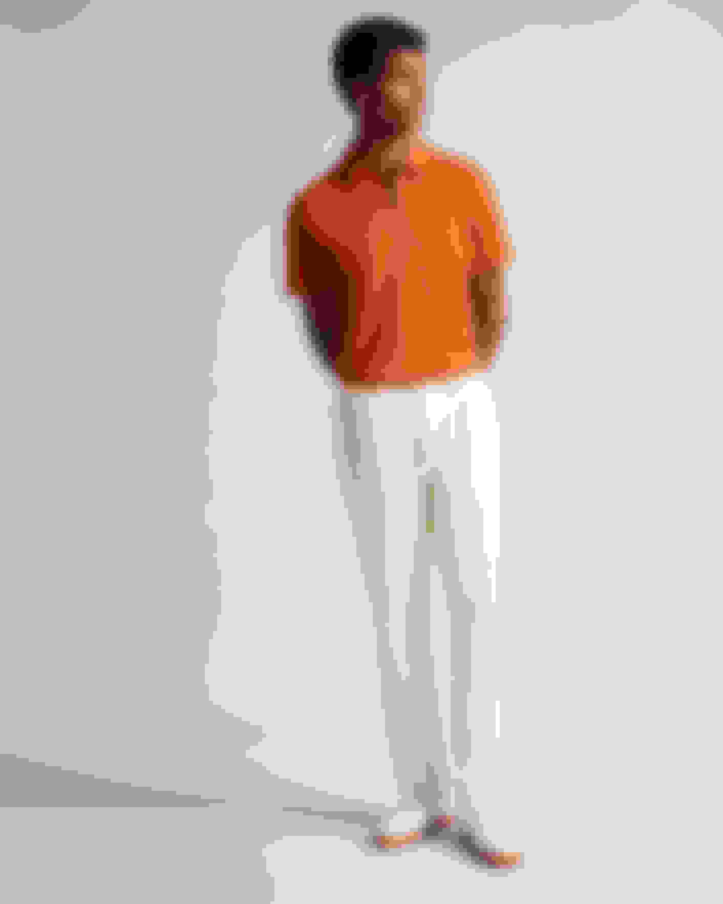 Dark Orange Short Sleeve Textured Zip Polo Shirt Ted Baker