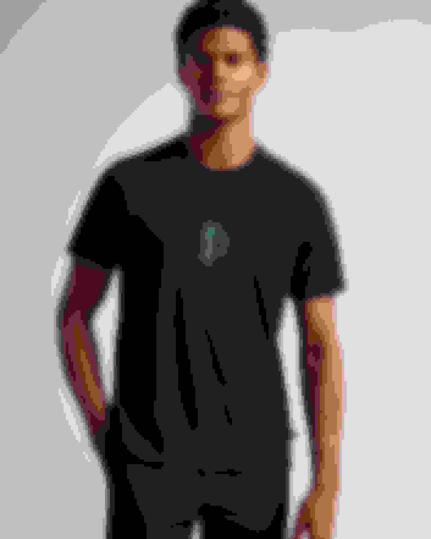 Black Short Sleeve Regular Fit Logo T-Shirt Ted Baker