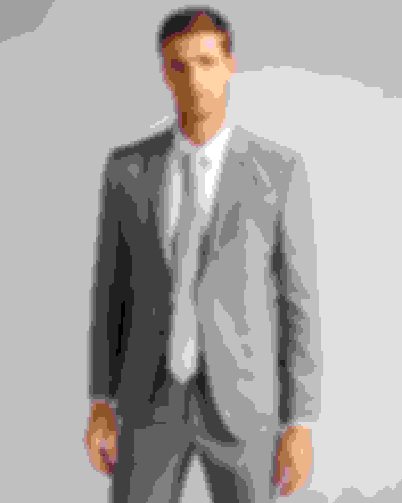 Grey Slim Fit Grey Check Suit Jacket Ted Baker