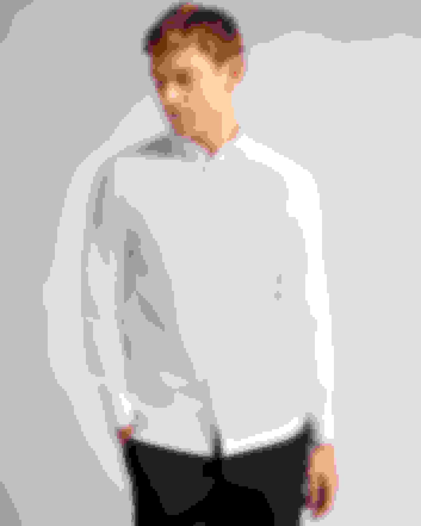 White Long Sleeve Shirt Ted Baker