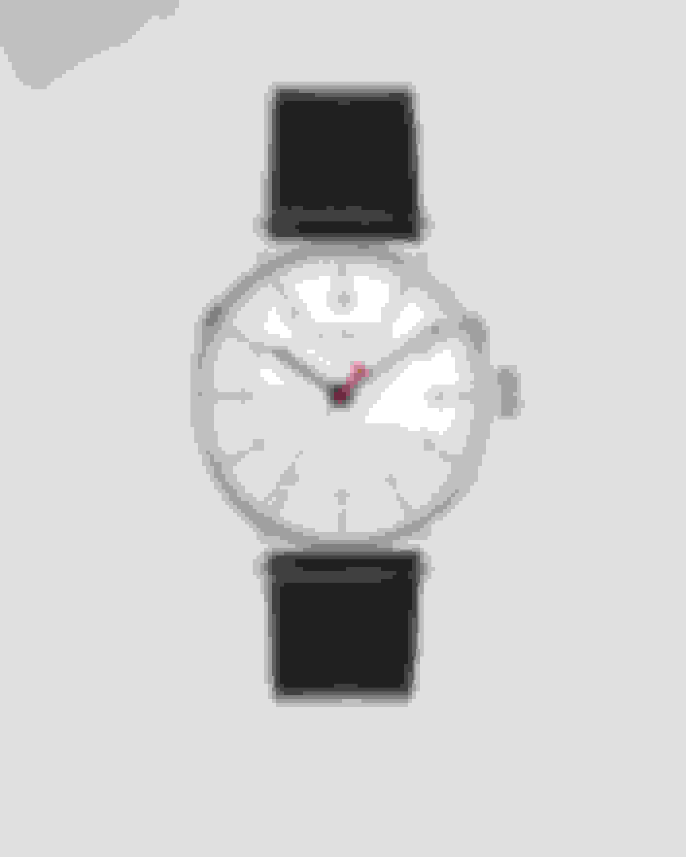 Black Leather Strap Watch Ted Baker