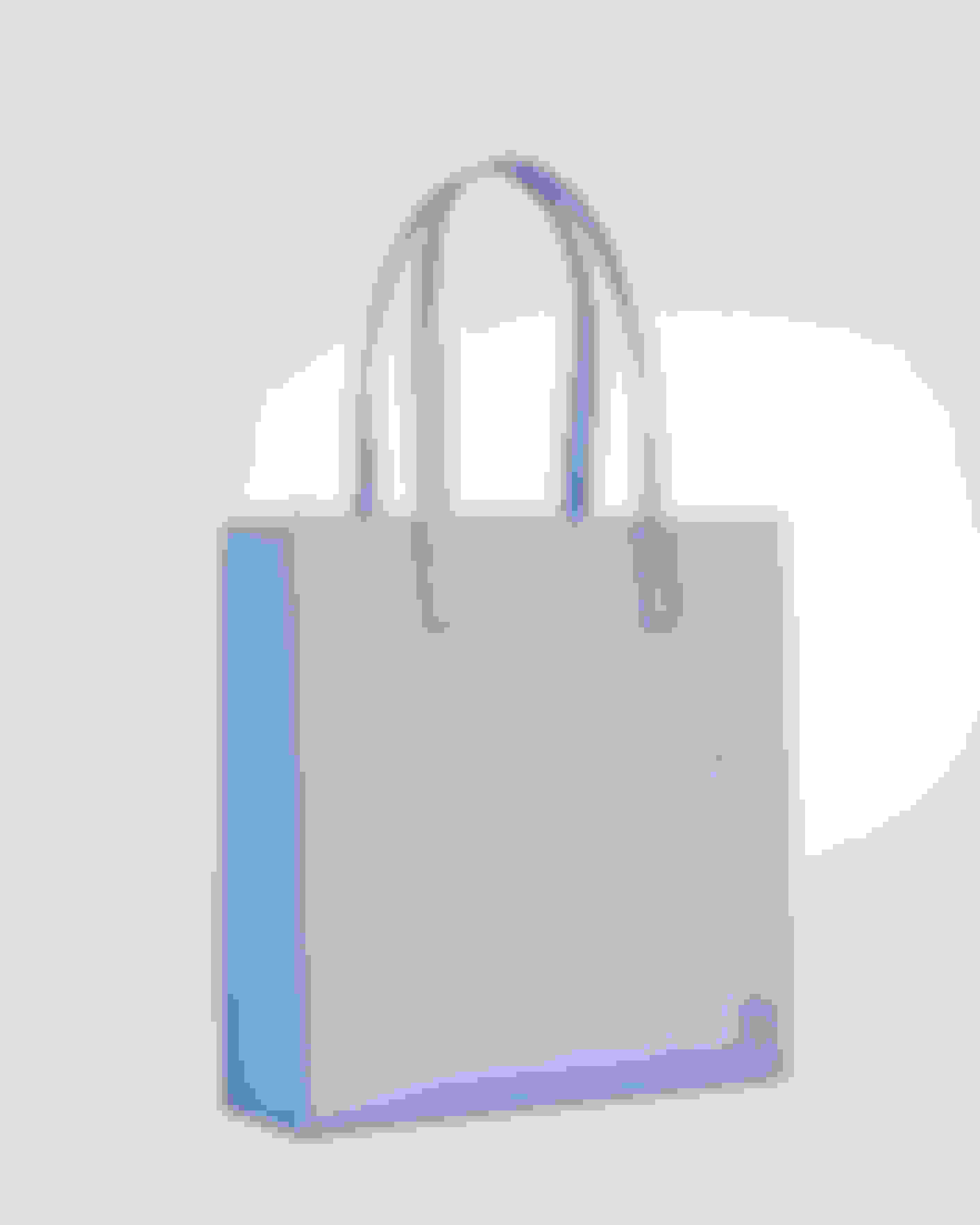 Azul intermedio Bolso Icónico Grande Logo Grabado Ted Baker