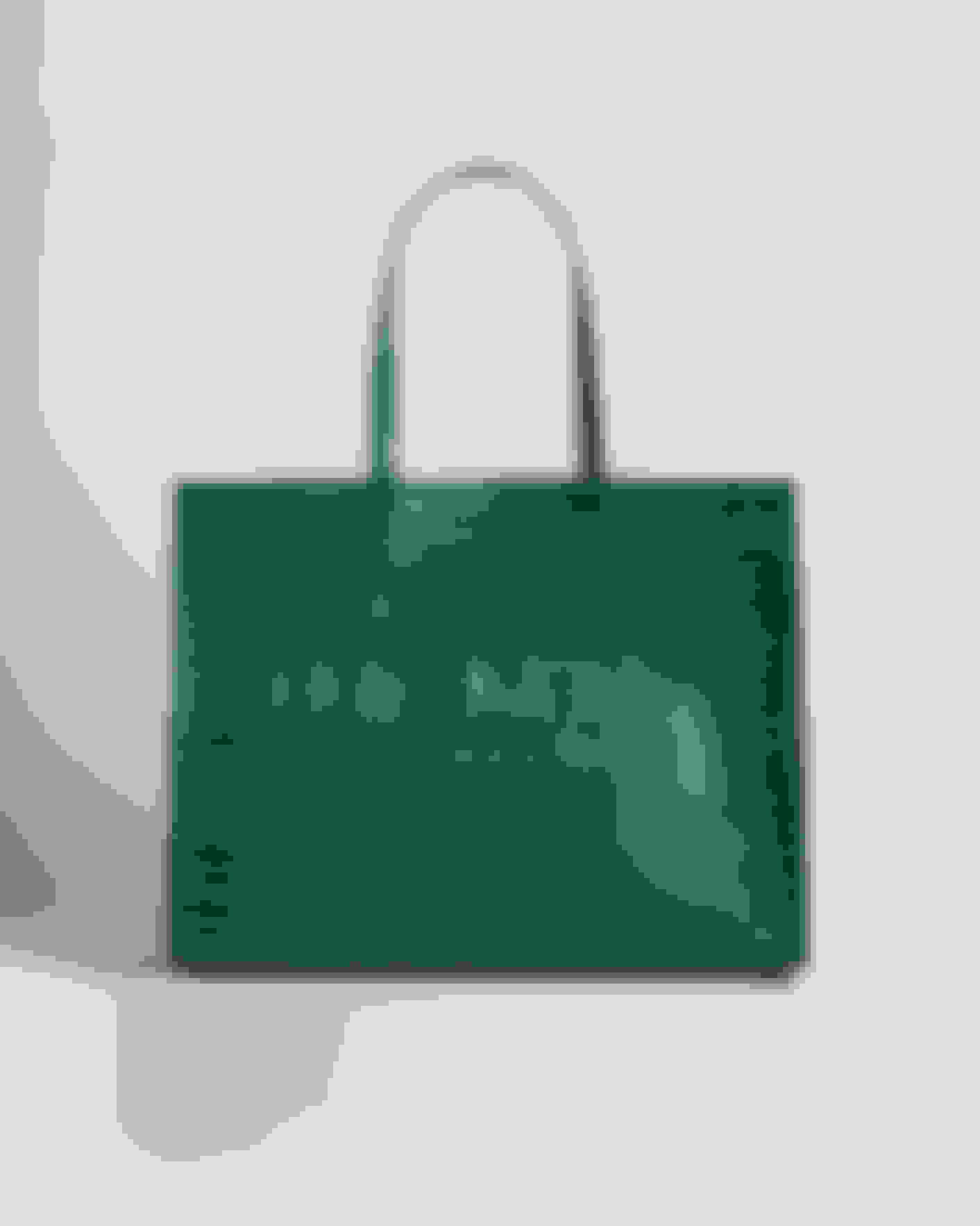 Green Mock Croc Icon Tote Bag Ted Baker