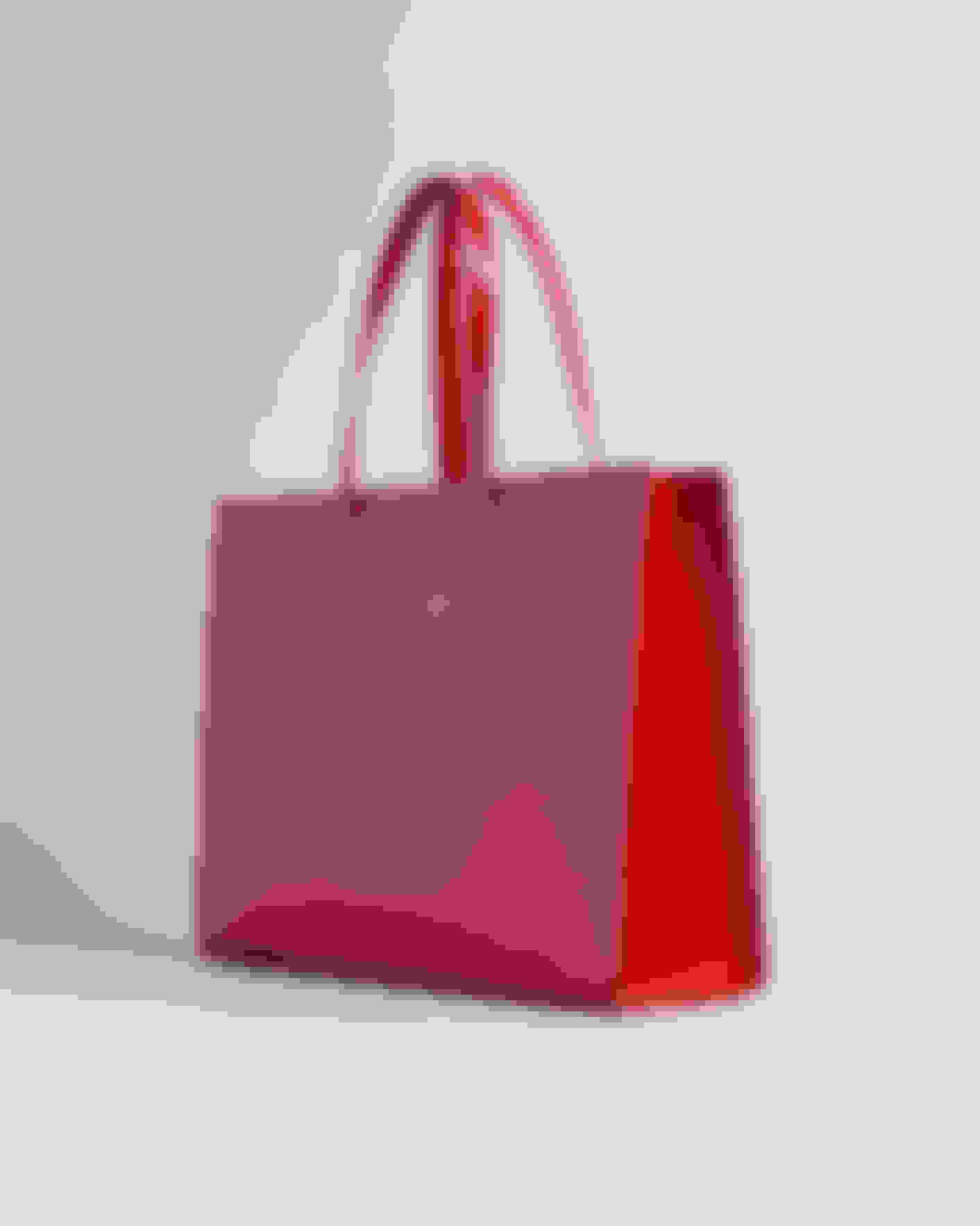 Womens Red Icon Tote Bag