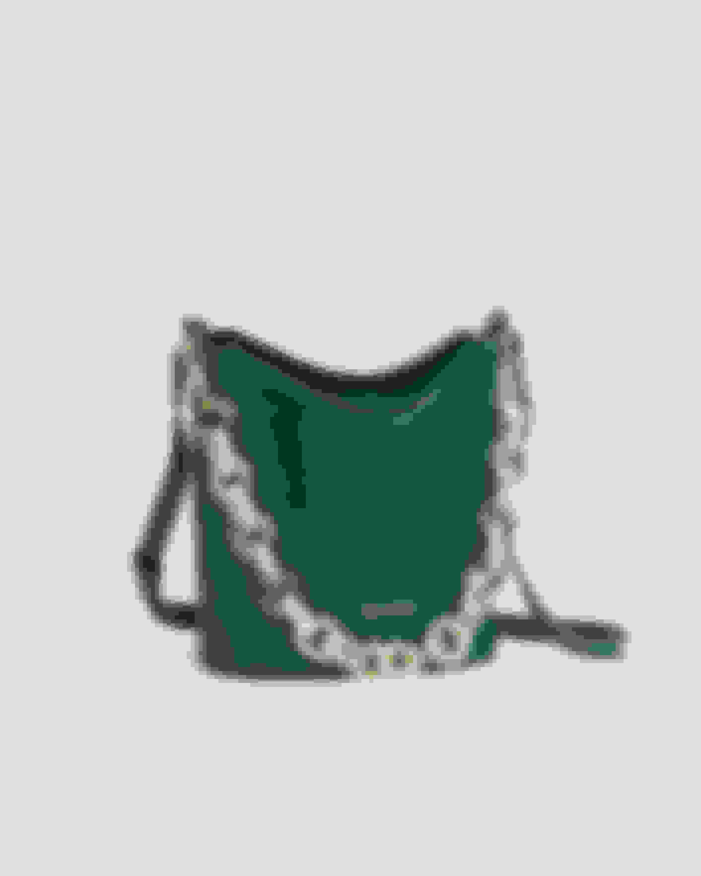Dark Green Resin Chain Mini Bucket Bag Ted Baker