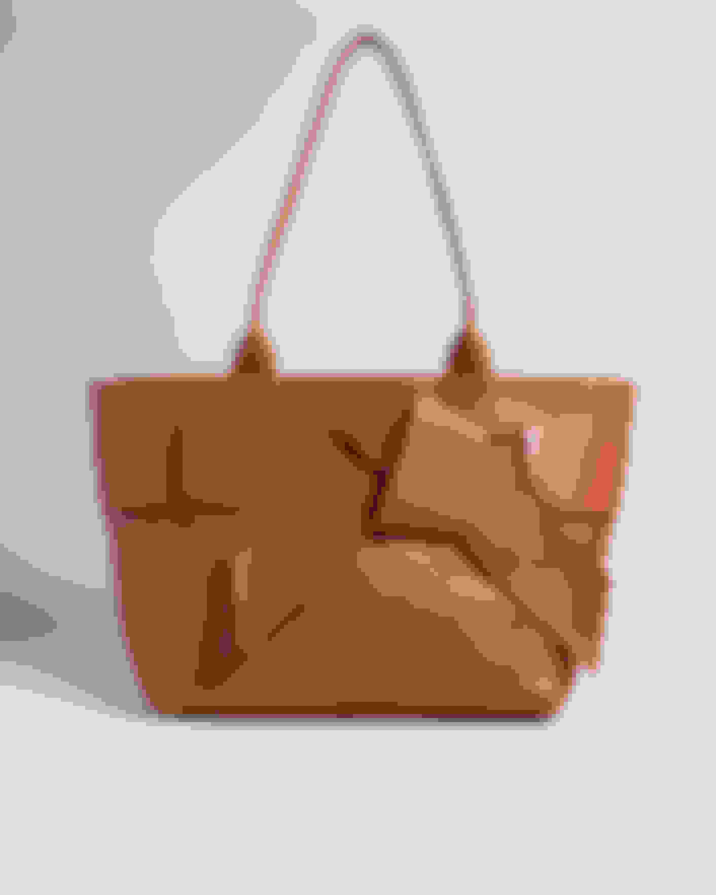 Brown PU Large Tote Bag Ted Baker