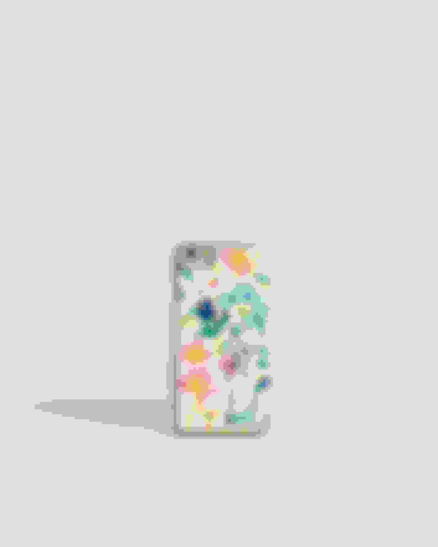 Elfenbein Skizzierte Magnolien iPhone 6 7 8 SE Smartphone-Hülle mit Spiegel Ted Baker