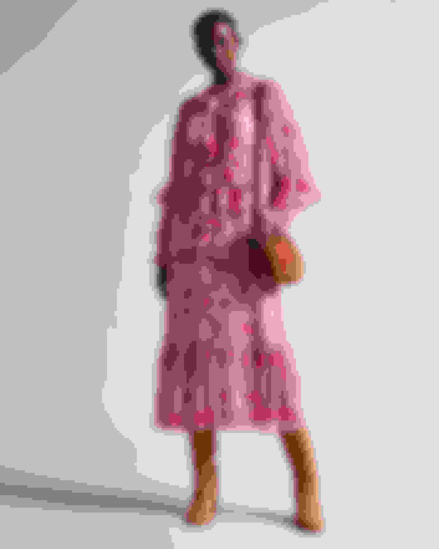 Ivory Ruffle Detail Midi Shirt Dress Ted Baker