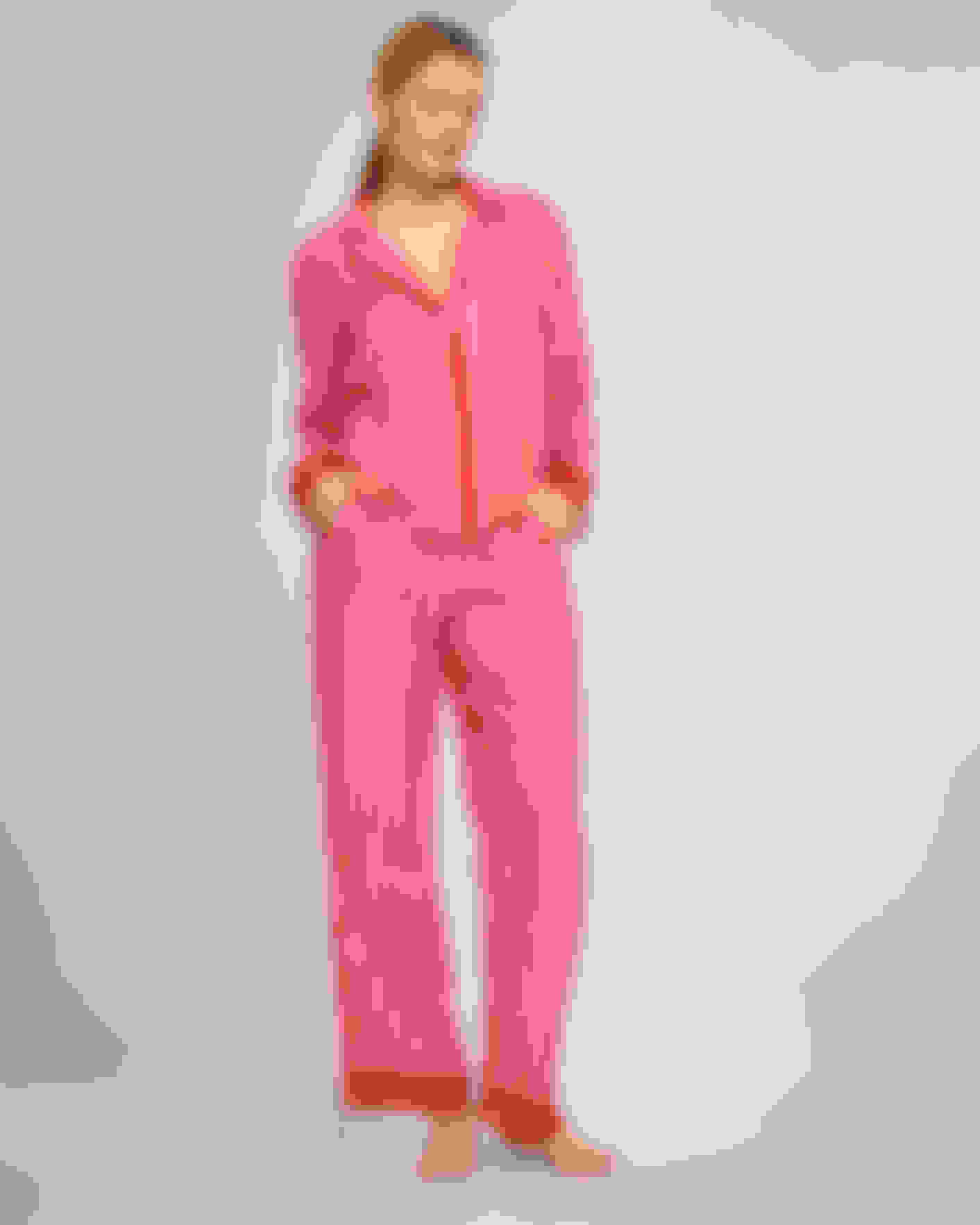 Pink Striped Pyjama Set Ted Baker