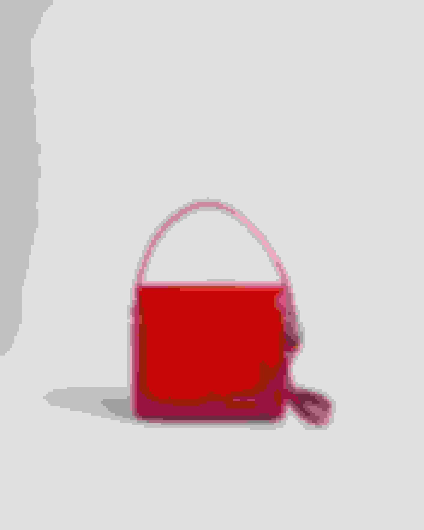 Red Imitation Croc Mini Crossbody Bag Ted Baker