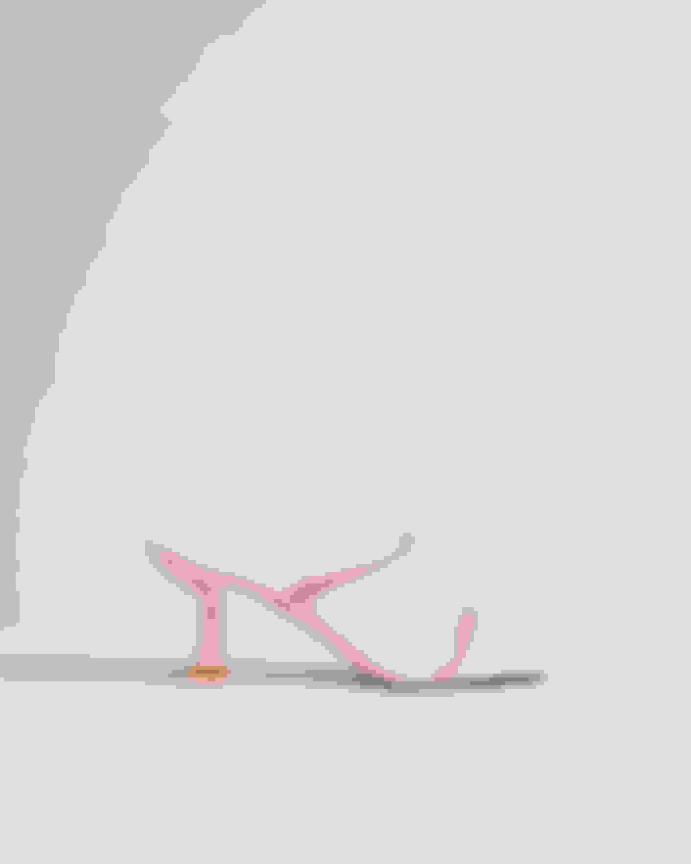 Pale Pink Diamante Satin Kitten Heel Sandals Ted Baker
