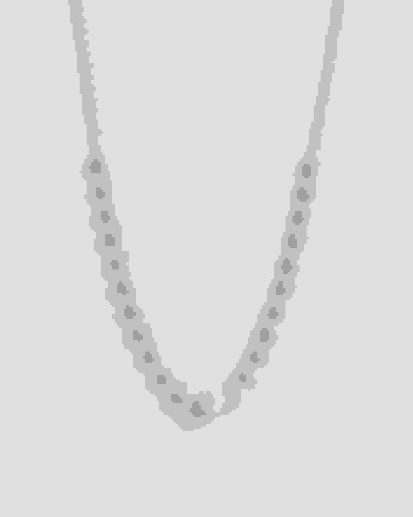 Silver Color Razzle Dazzle Pave Ball Necklace Ted Baker
