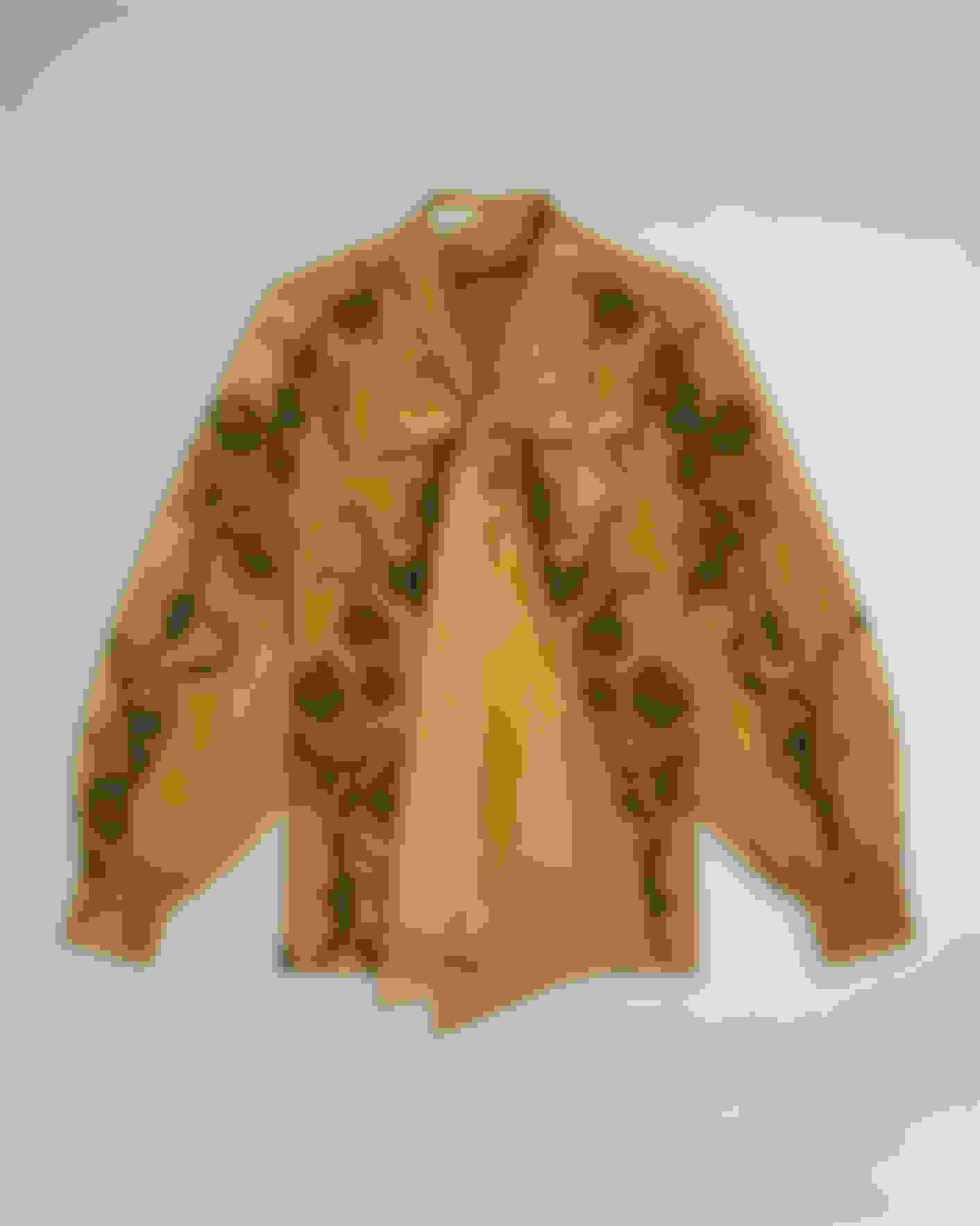 Louis Vuitton Monogram Camo Mink Fur Jacket