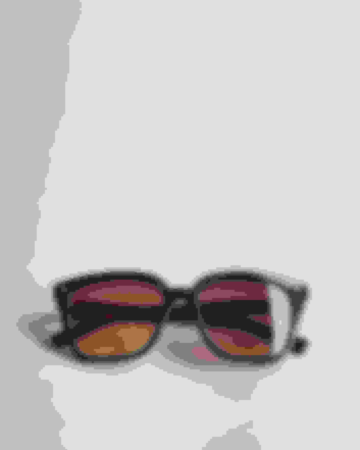 Schildpatt Klassische quadratische Sonnenbrille Ted Baker