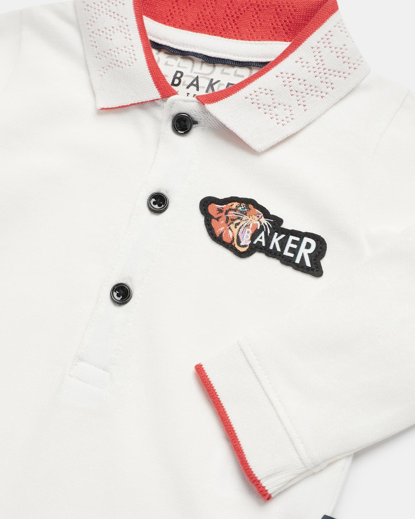 White Polo Body Suit Ted Baker