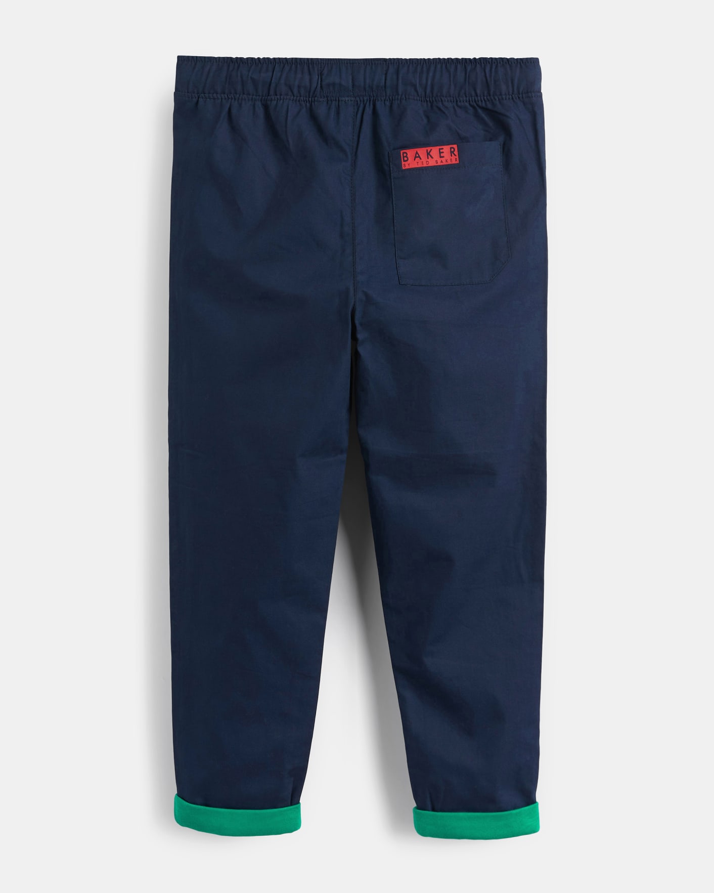 Navy Woven Trousers Ted Baker