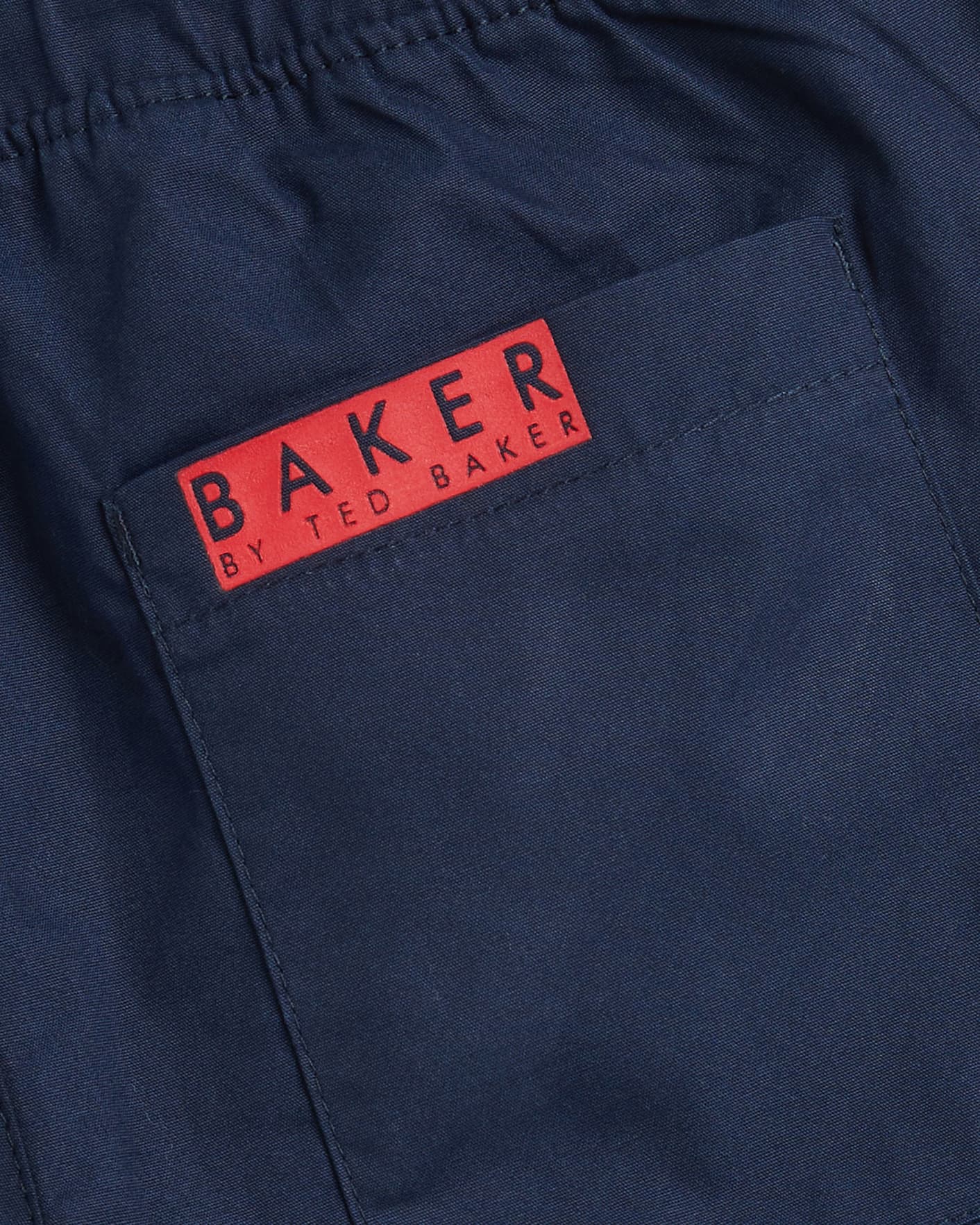 Navy Woven Trousers Ted Baker