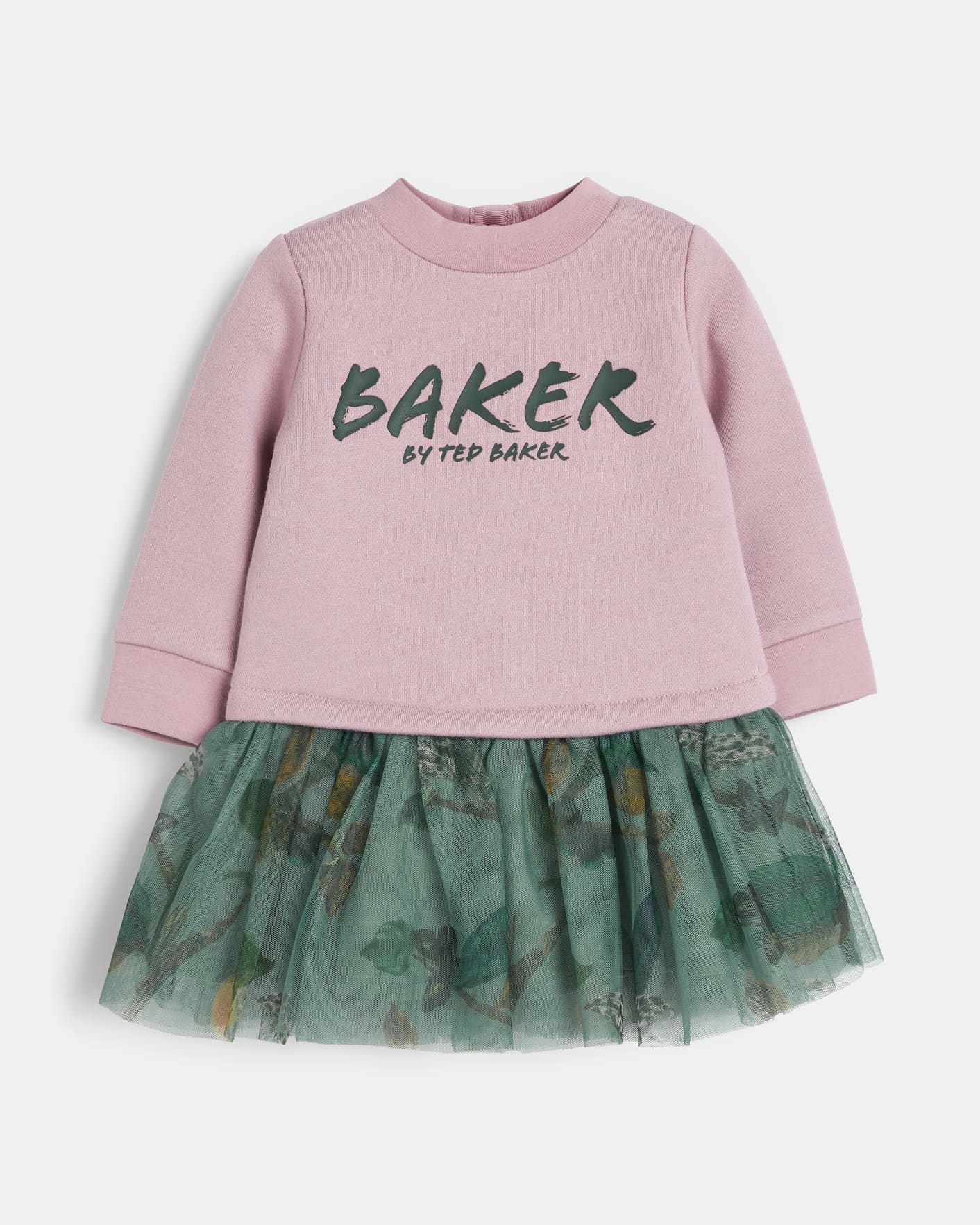 Lilac Branded Mockable Dress Ted Baker