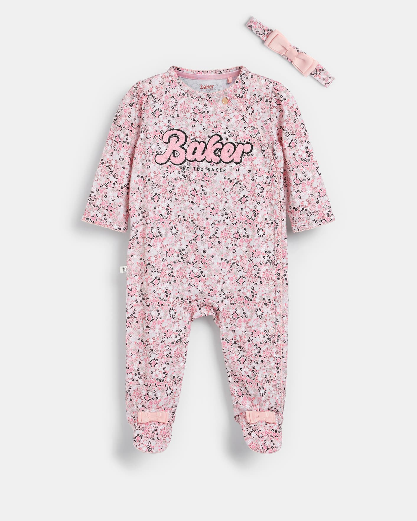 Hellrosa All Over Printed Sleepsuit Ted Baker