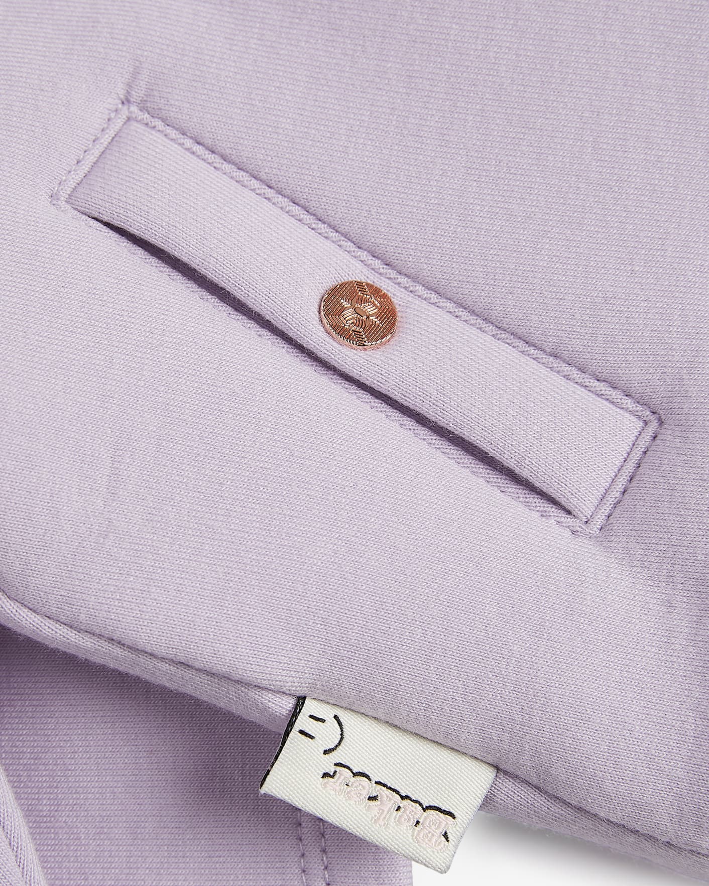 Lilac Frill Detail Hooded Jacket Ted Baker