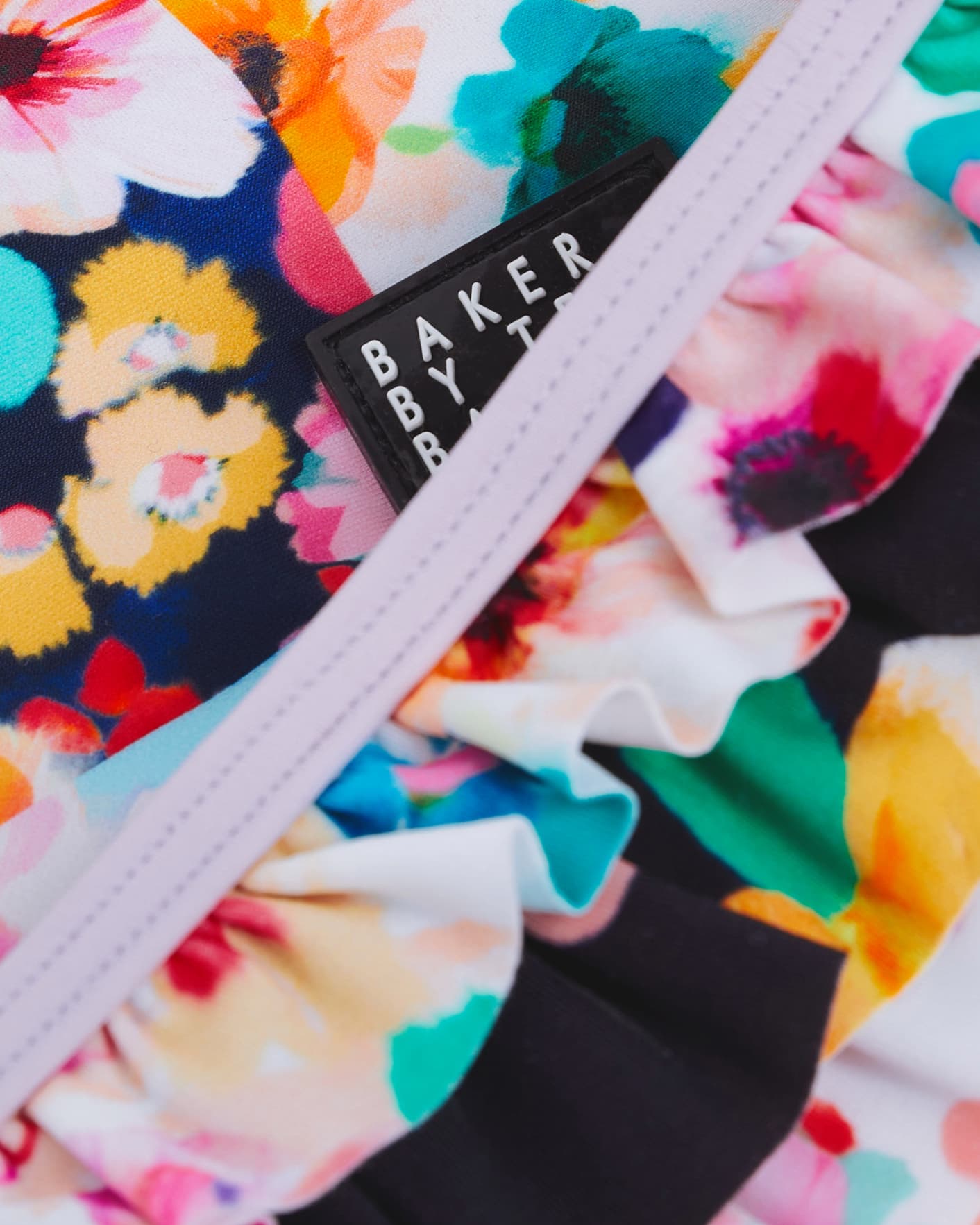 Multicoloured Floral Printed Bikini Ted Baker