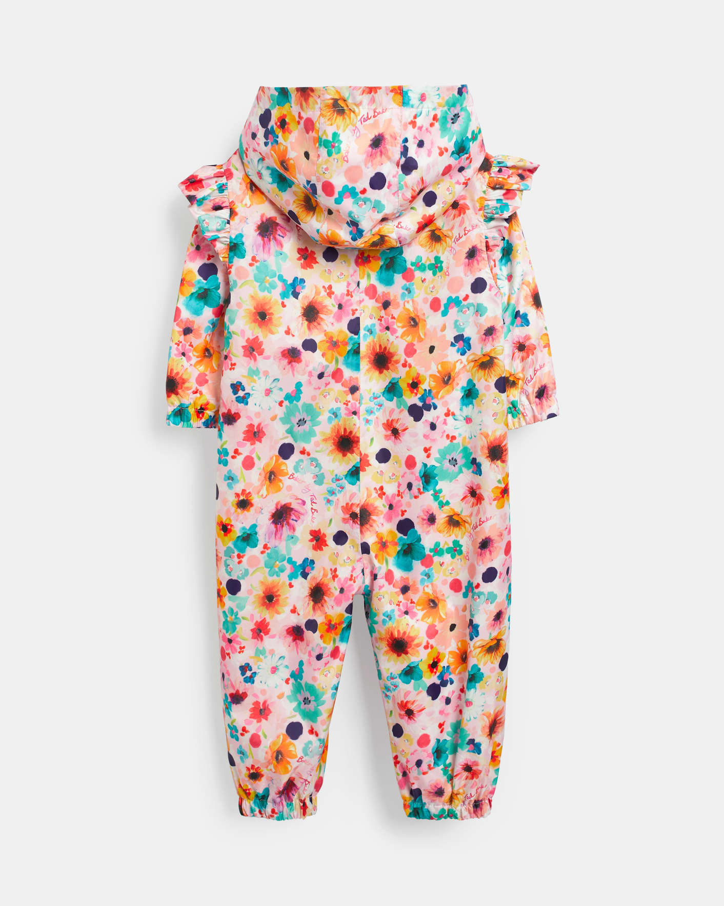 Multicoloured Floral Printed Puddle Suit Ted Baker