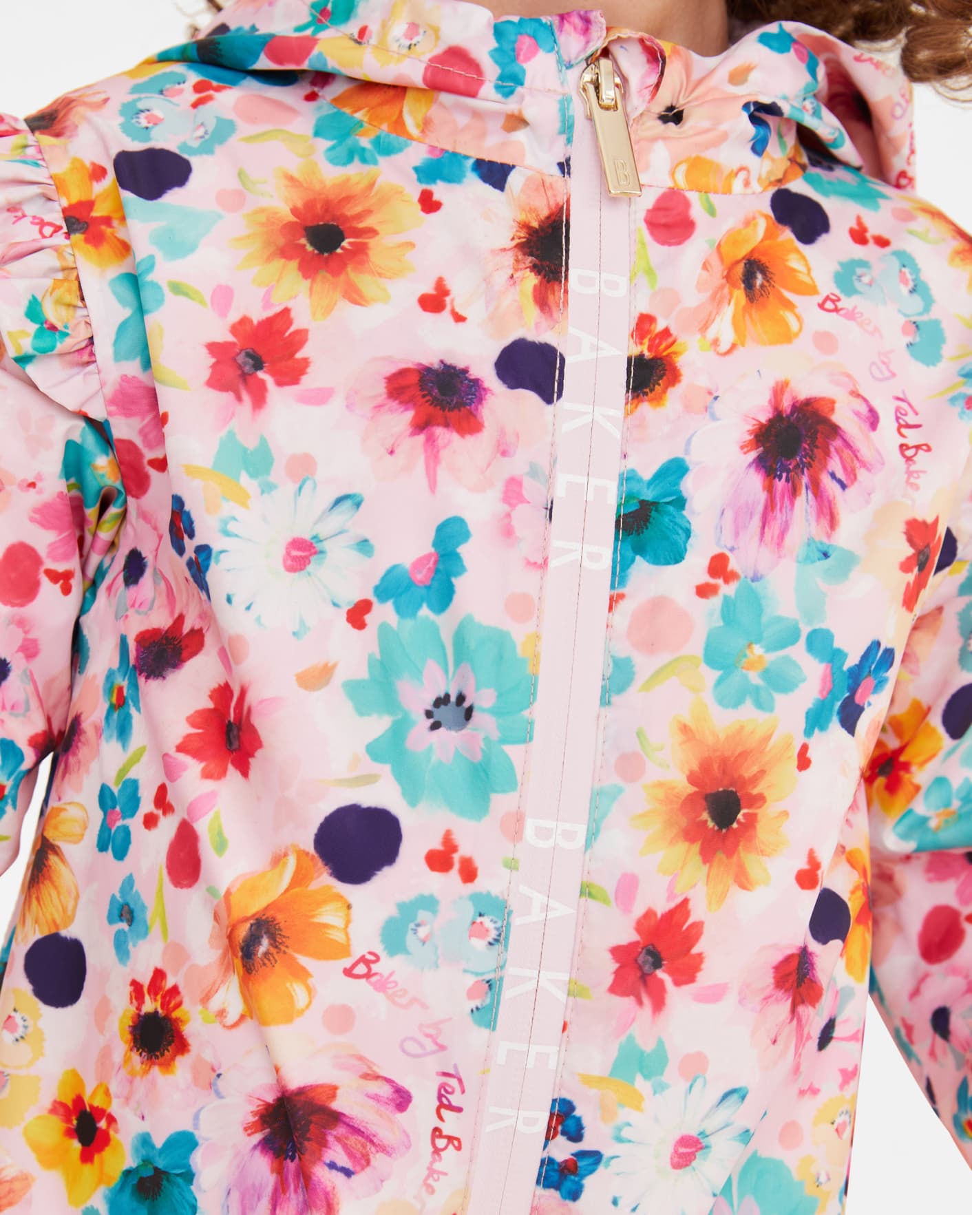 Multicoloured Floral Printed Puddle Suit Ted Baker