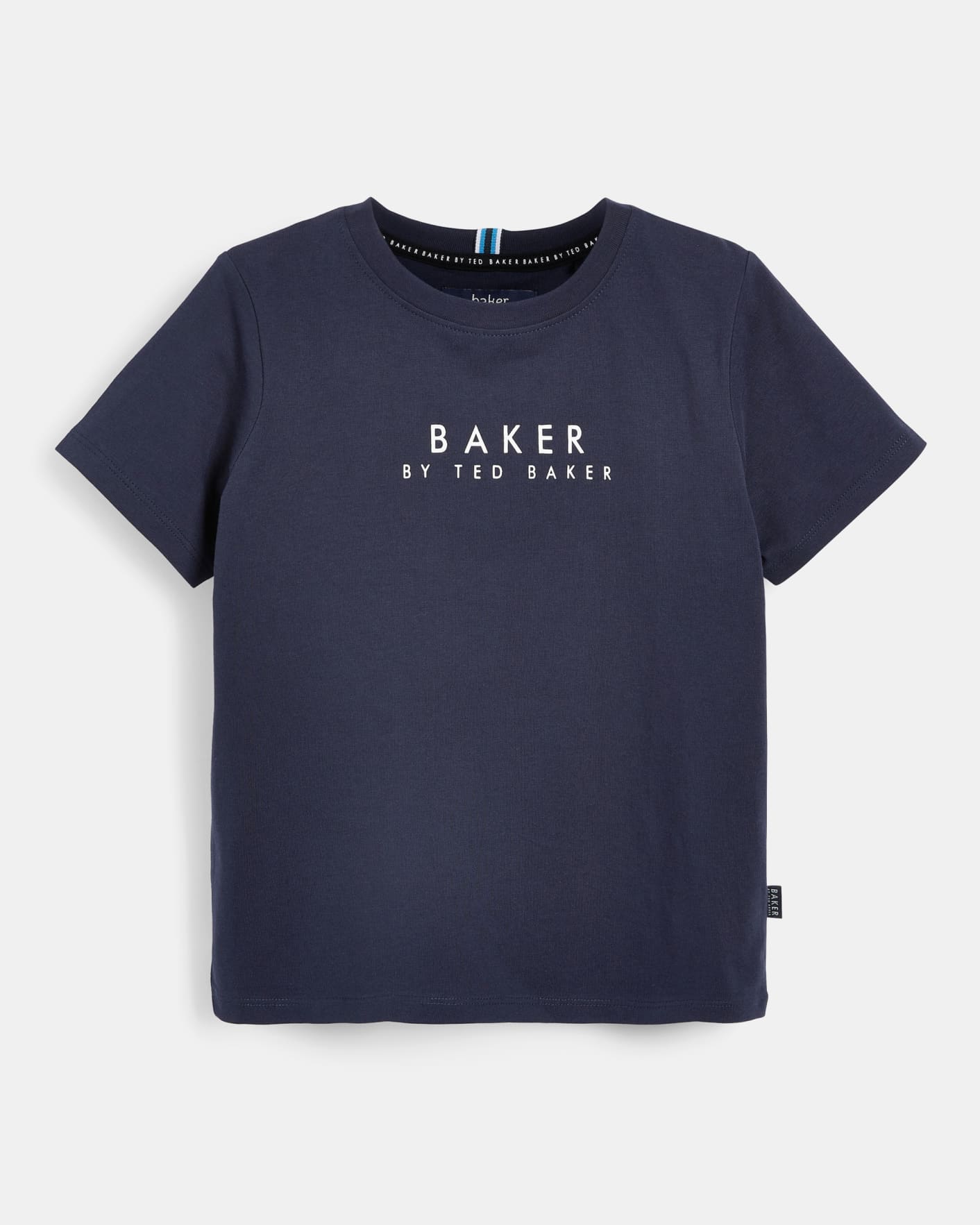 Navy Branded Cotton Tee Ted Baker
